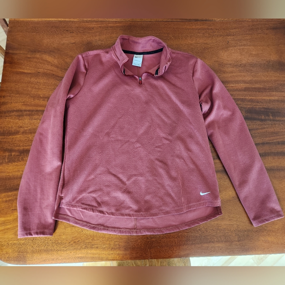 Nike Therma-fit 1/4 zip Pullover Large